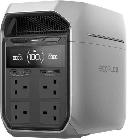 Portable Power Station DELTA 3 Plus, 1024Wh Lifepo4 Battery