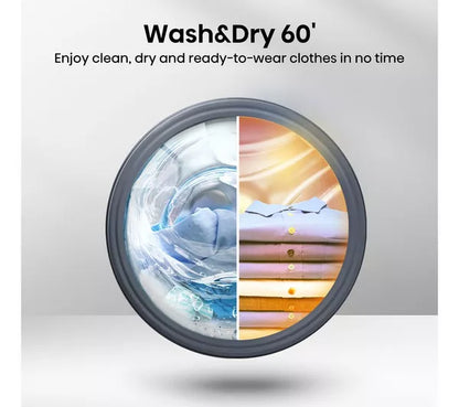 HISENSE 3S Series WD3S8043BW3 WiFi-enabled 8 kg Washer Dryer - White
