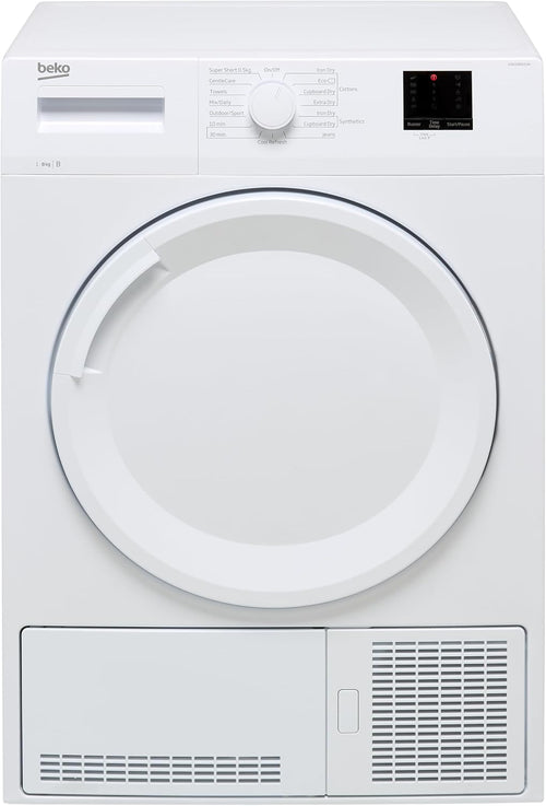 BEKO DTKCE80021W 8 kg Condenser Tumble Dryer - White