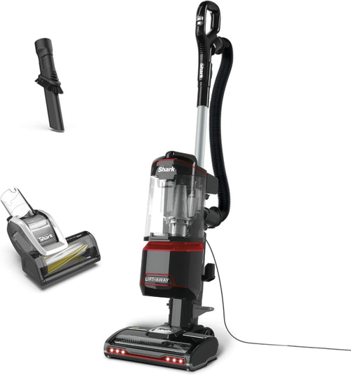 Shark Upright Corded Vacuum Cleaner 750W, 1.1L, Lift-Away, Pet Model, LED Headlights, Anti-Allergen, 8m Cord, Pet & Multi-Surface Tools