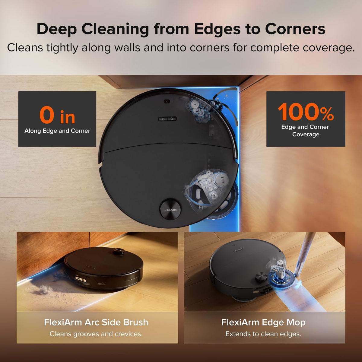 roborock Saros 20 Neo Robot Vacuum Cleaner with Mop, 36,000 Pa Suction