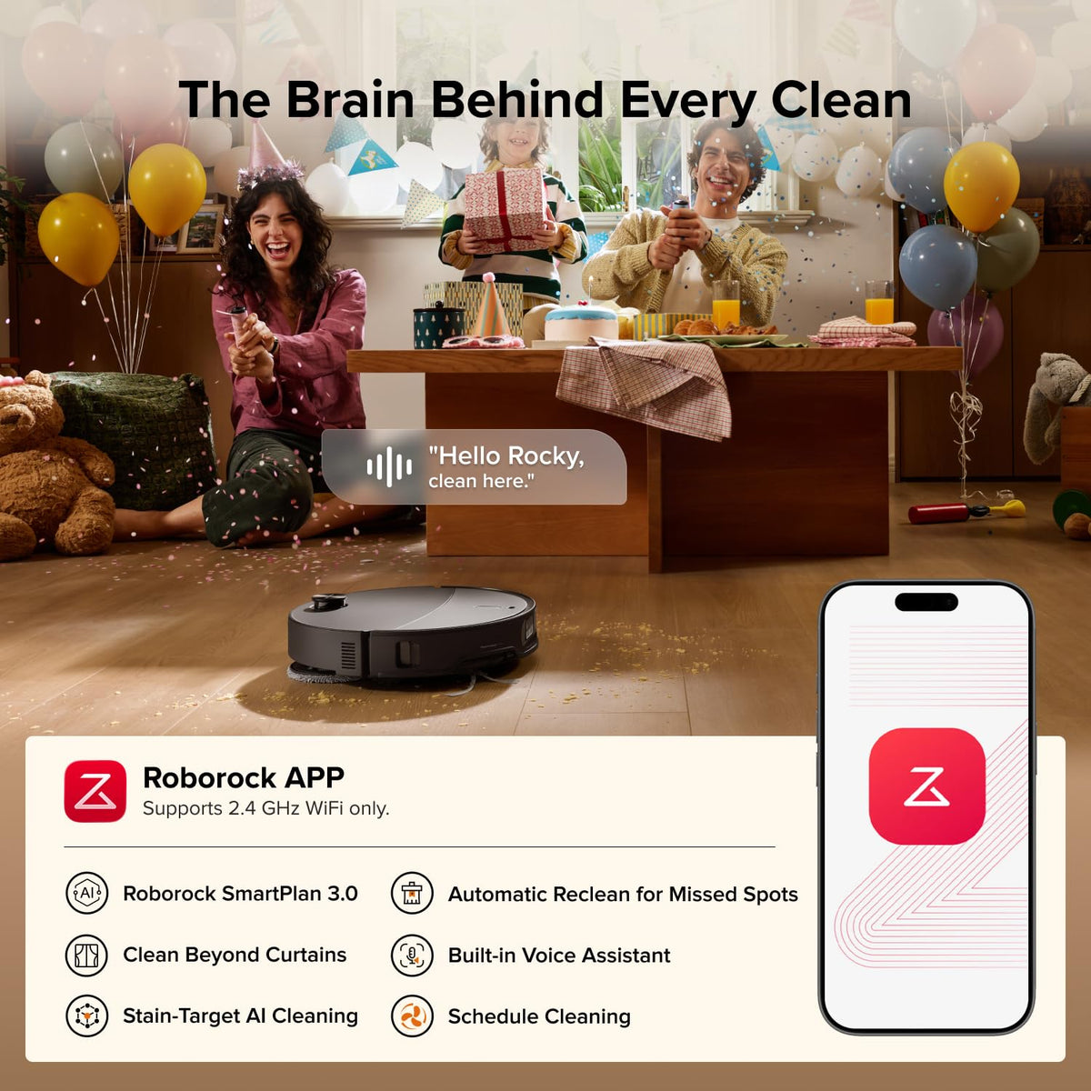 roborock Qrevo Edge 2 Robot Vacuum Cleaner with Mop, 25,000 Pa HyperSuction