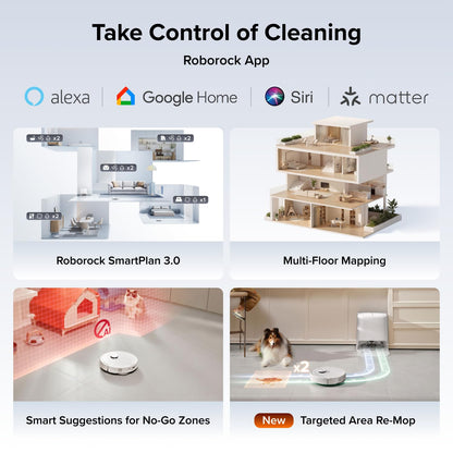 roborock Qrevo 2 Pro Robot Vacuum Cleaner with Mop, 25,000 Pa HyperSuction
