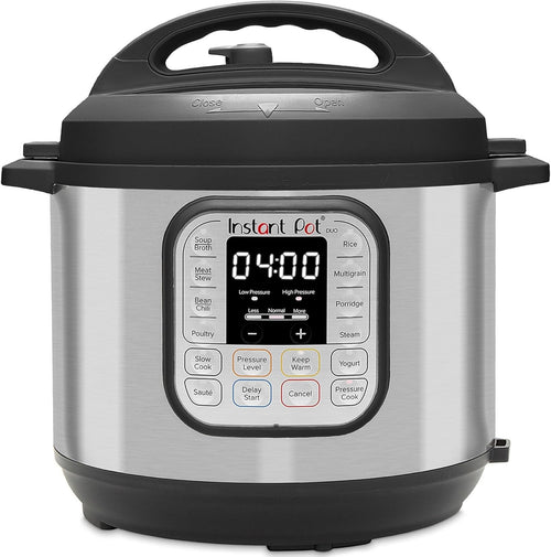 Instant Pot Duo 7-in-1 Multi Cooker 5.7L – Pressure Cooker, Slow Cooker, Rice Cooker, Stainless Steel