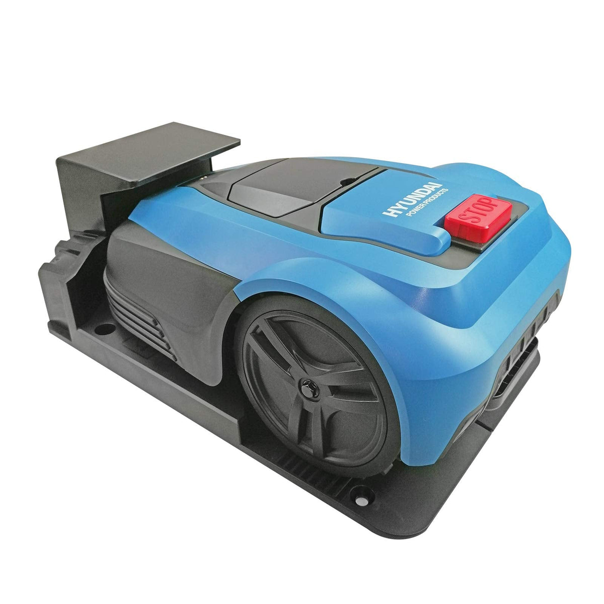 Hyundai Robot Lawnmower, 625sq Metre, 180mm Cutting Width, 7 Cutting Heights, Self-mulching, Smart Mowing Functionality Robot Mower with 2 Year Warranty