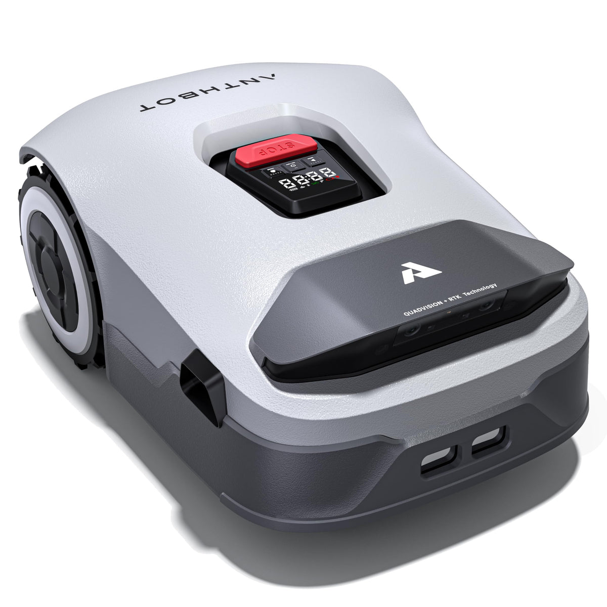Robot Lawnmower NO Wire - 1000m², Full Band RTK+4-Eye Vision Robotic Lawn Mower, Automatic Mapping, 30 Multi-zone Management, Accurate Obstacle Avoidance, Intelligent Anti-Theft, APP Control
