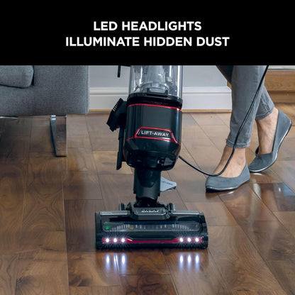 Shark Upright Corded Vacuum Cleaner 750W, 1.1L, Lift-Away, Pet Model, LED Headlights, Anti-Allergen, 8m Cord, Pet & Multi-Surface Tools